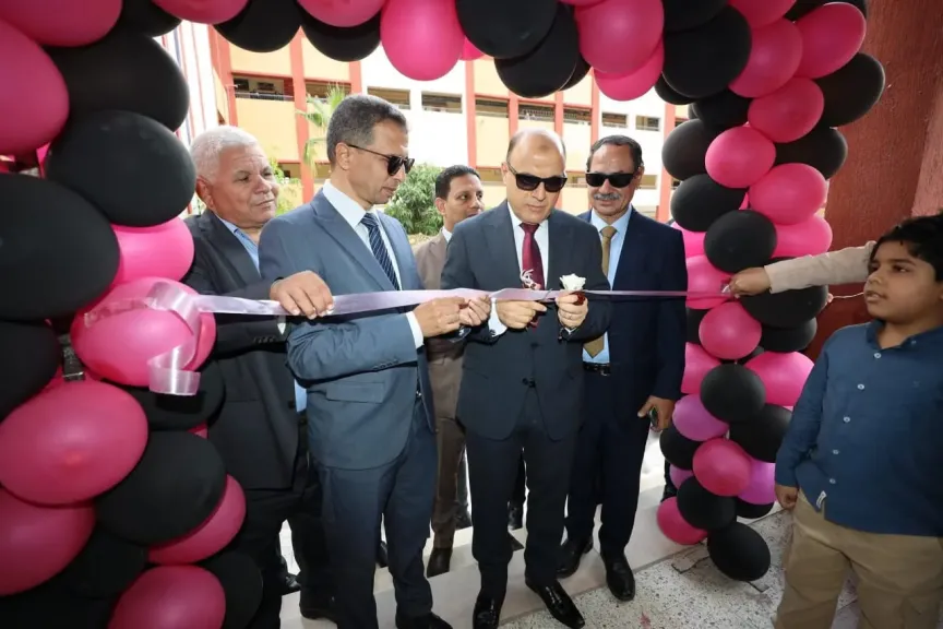 محافظ كفرالشيخ يفتتح المعرض الدائم لتوفير المستلزمات المدرسية للطلاب الأولى بالرعاية مجاناً