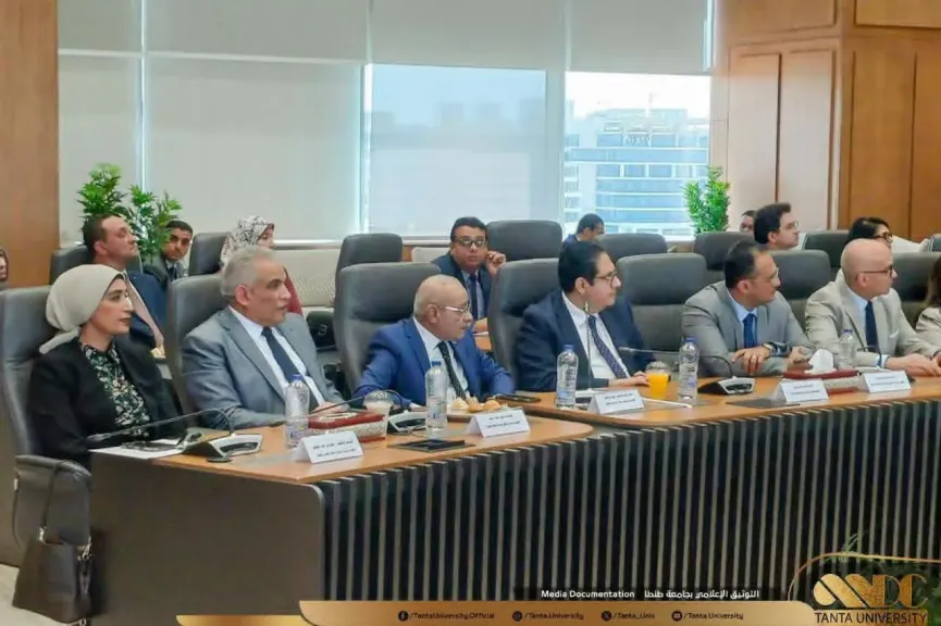 رئيس جامعة طنطا يشارك في اجتماع مجلس الجامعات الأهلية بالعاصمة الإدارية