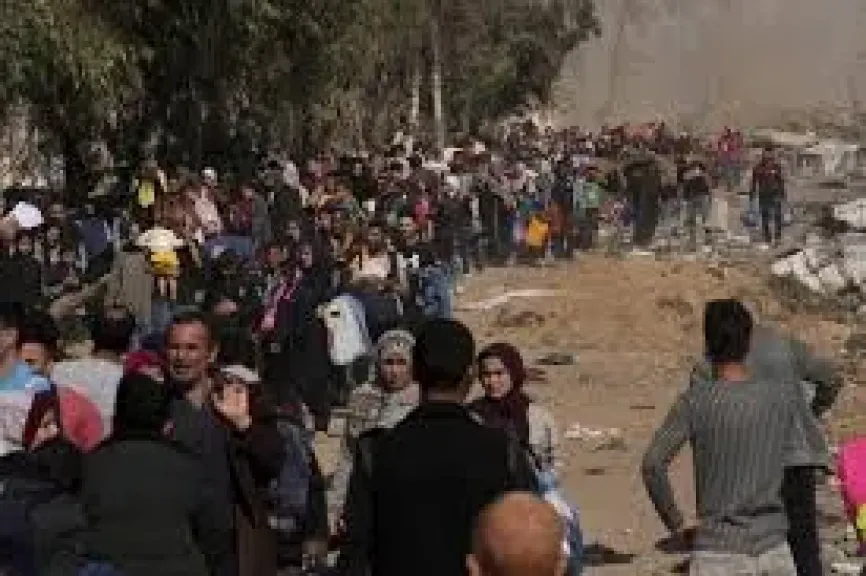 إسرائيل تقوم بعملية تهجير واسعة للشعب الفلسطيني 