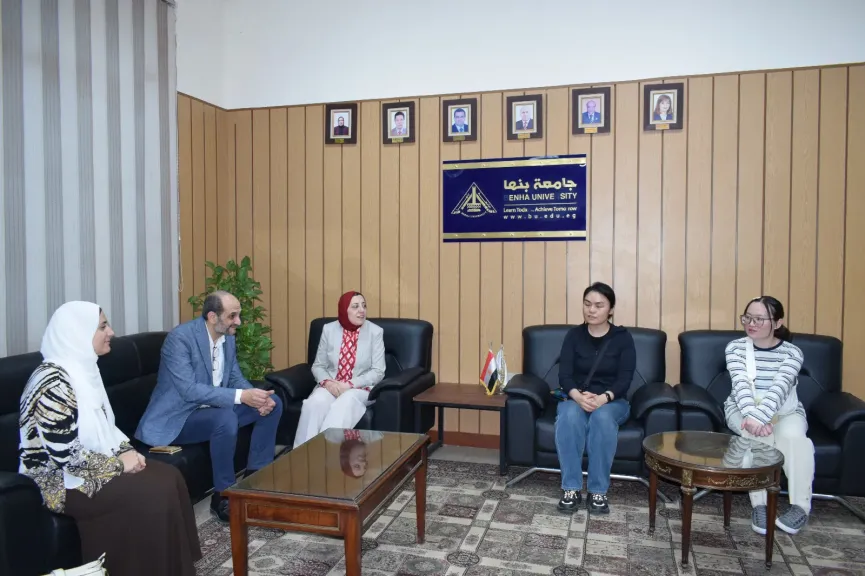 خطوة لتعزيز التعاون الدولي.. خبراء صينيون يبدأون التدريس بجامعة بنها