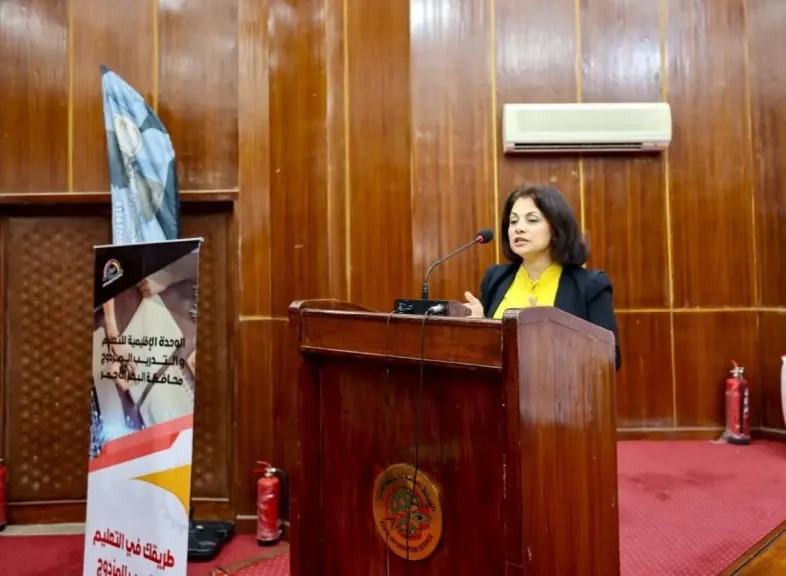 نائب محافظ البحر الأحمر تشهد ندوة تعريفية ”طريقك في التعليم المزدوج” بالغردقة