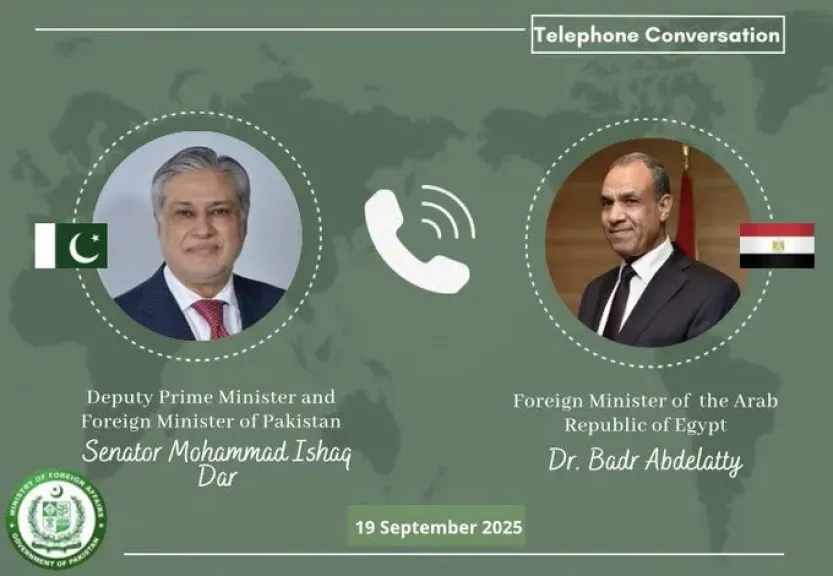 بدر عبد العاطى يهنىء نظيرة الباكستاني بتوقيع اتفاقية الدفاع الاستراتيجي المشترك مع السعودية ويصفها بالمهمة