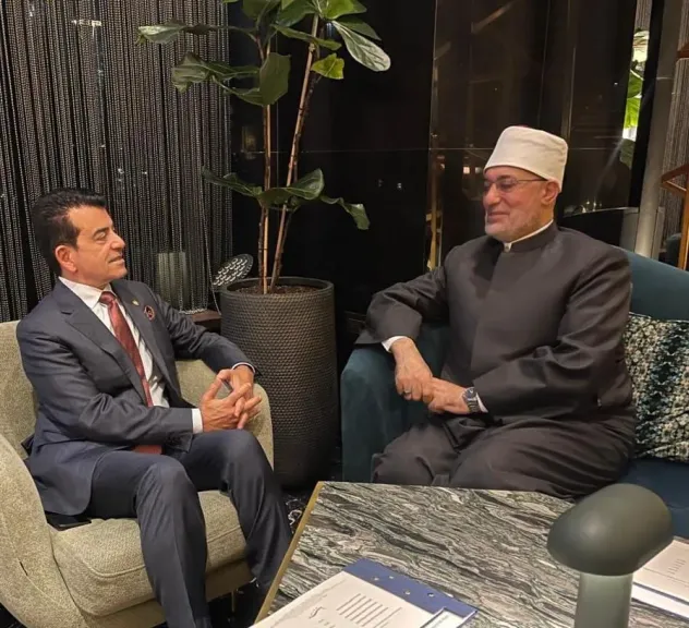 مفتي الجمهورية يلتقي المدير العام لمنظمة العالم الإسلامي للتربية والعلوم والثقافة «الإيسيسكو»