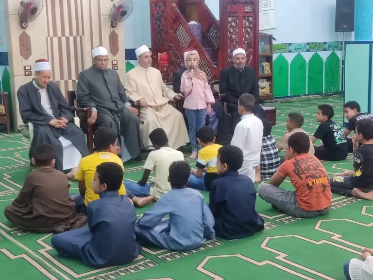 ” لقاء الجمعة للأطفال ”.. أوقاف أسيوط تنظم فاعلية بمسجد محمد محمود باشا بمركز ساحل سليم