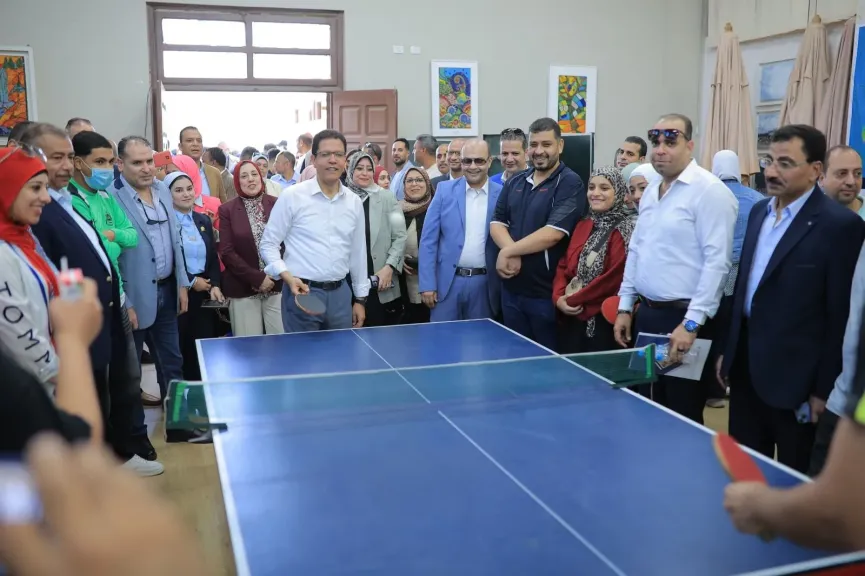 رئيس جامعة بنها يشهد إحتفالية بدء العام الدراسي الجديد