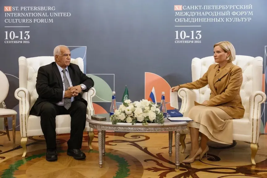 وزيرة الثقافة الروسية تستقبل وفد الجامعة العربية لبحث تعزيز العلاقات الثقافية وخطوات انشاء المركز الثقافي العربي في موسكو
