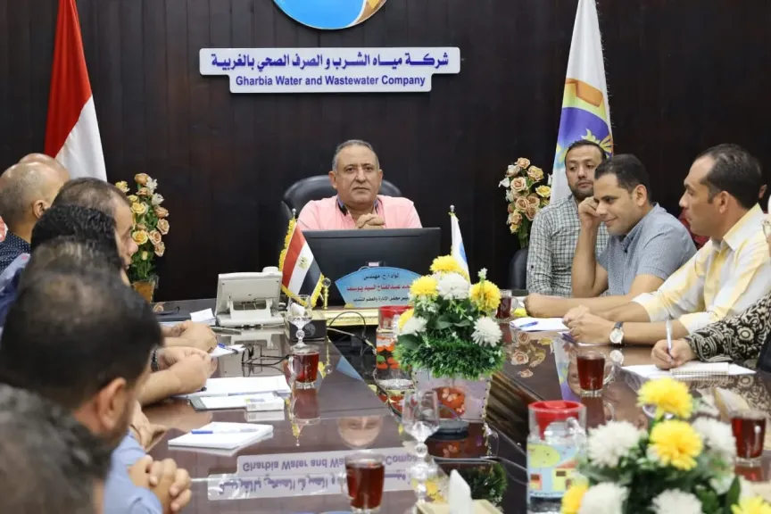 رئيس ”مياه الغربية”: الارتقاء بمستوى التشغيل والصيانة أولوية.. وتكريم للمتميزين من العاملين