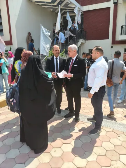 جامعة أسيوط تستمر في استقبال الطلاب بالمدينة الجامعية مع انطلاق العام الدراسي الجديد