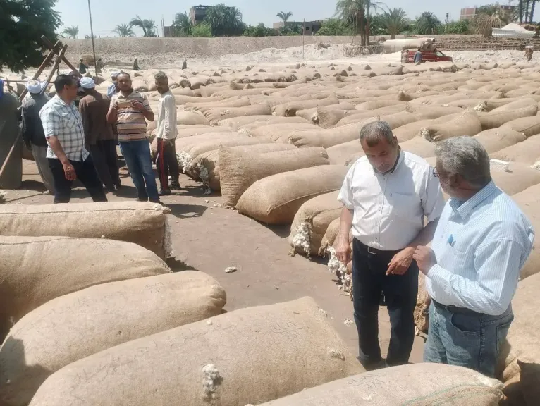 محافظ أسيوط: نتابع موسم توريد الأقطان 2025 ونوفر كافة أوجه الدعم للفلاحين بمراكز التجميع