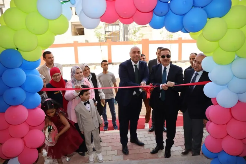 محافظ المنوفية يفتتح مدرسة شبين الكوم الرسمية الحديثة للغات بحى شرق
