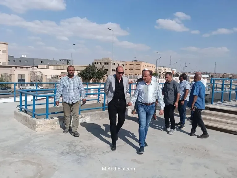 رئيس جهاز العبور يتفقد محطة المياه العملاقة ويشدد على الجاهزية لمواجهة الطوارئ
