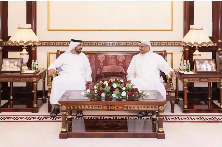 حاكم الفجيرة يلتقي وفد البرلمان العربي برئاسة اليماحي ويؤكد على الجهود التي تدعم العمل العربي المشترك