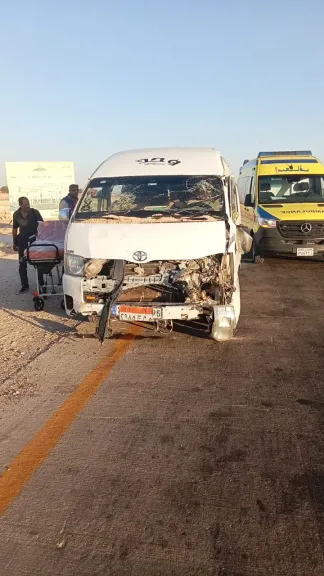 9 مصابين.. ننشر الحالة الصحية لمصابي حادث انقلاب ميكروباص بحري محور منفلوط بأسيوط