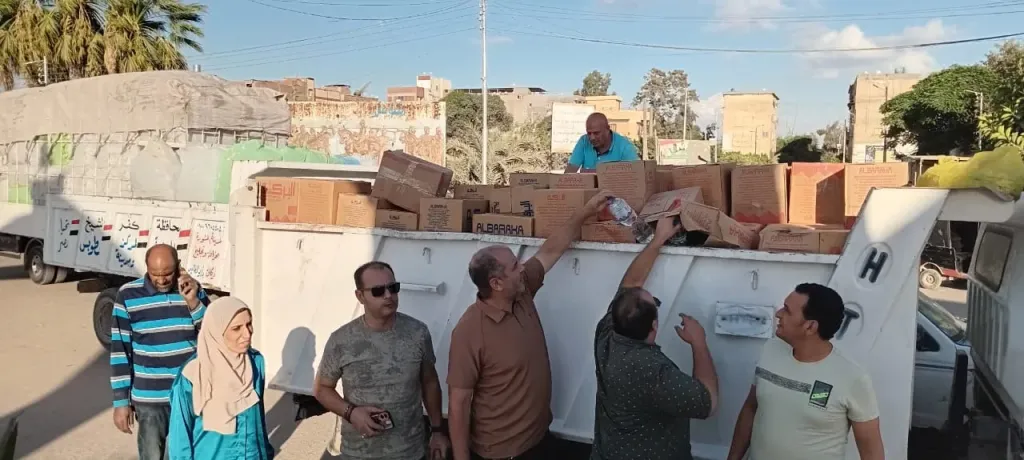 تموين كفر الشيخ يضبط مصنعاً لتعبئة المياه المعدنية المغشوشة بعلامات تجارية مقلدة