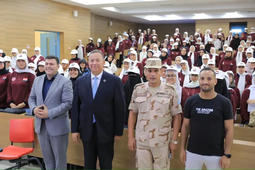 ختام فعاليات الدورة الخامسة  للتربية الوطنية للإناث بجامعة المنصورة الجديدة