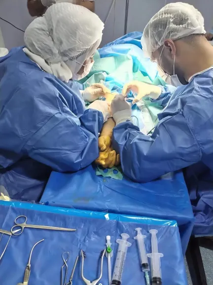 جراحة عاجلة بعد منتصف الليل تنقذ ذراع مريض من البتر بمستشفى أبو كبير بالشرقية