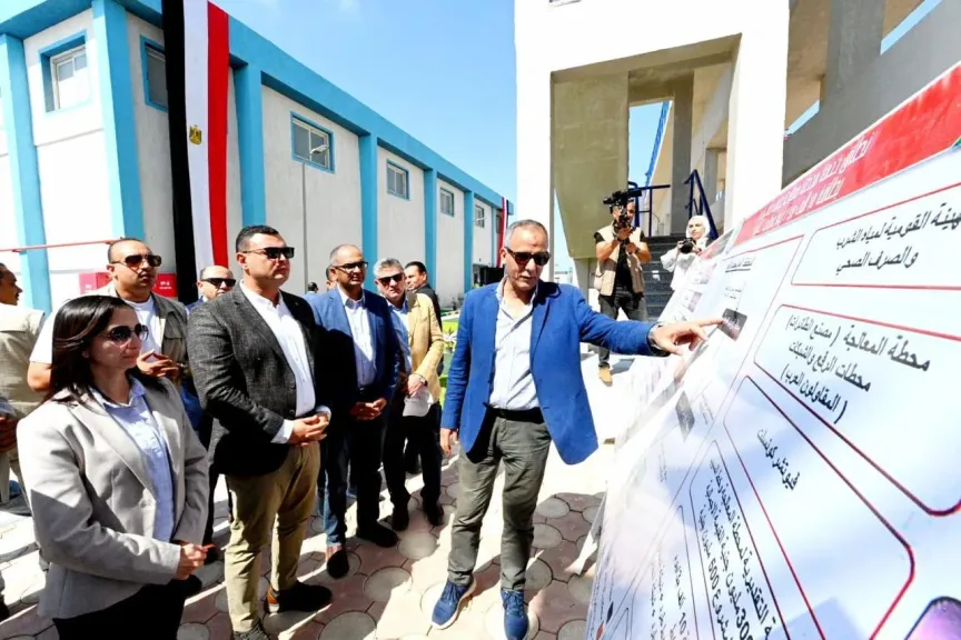افتتاح محطة صرف بـ500 مليون جنيه لخدمة 150 ألف مواطن في البحيرة