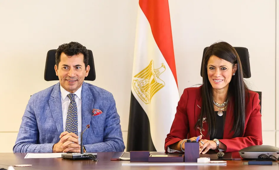 وزيرة «التخطيط » تبحث مع «وزير الشباب »ومنسقة الأمم المتحدة  تطورات مبادرة «شباب بلد»
