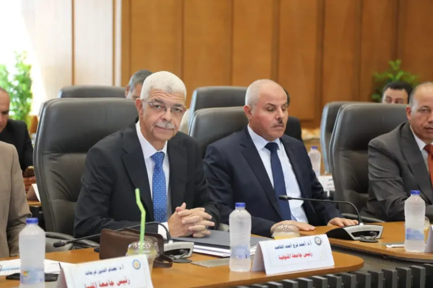 القاصد يعلن اعتماد المجلس الأعلى للجامعات للخطة الاستراتيجية لجامعة المنوفية 2025–2030