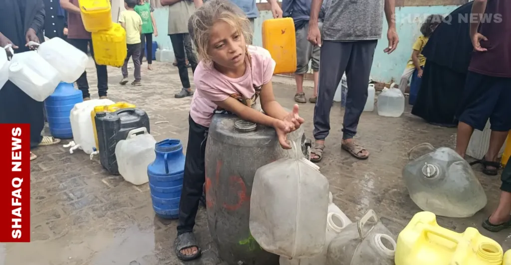 خبراء : نقص المياه في غزة يضع ملايين المدنيين على حافة الهلاك
