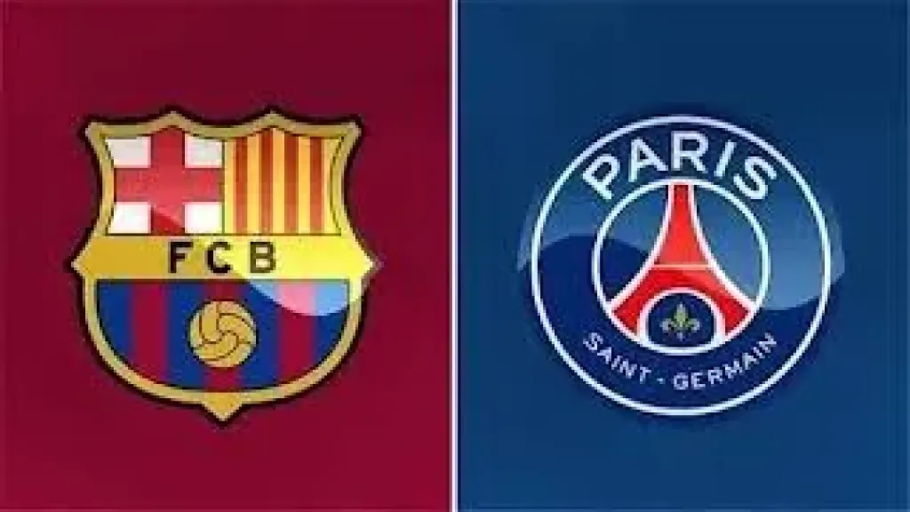 موعد مباراة برشلونة وباريس سان جيرمان في دوري أبطال أوروبا والقنوات الناقلة