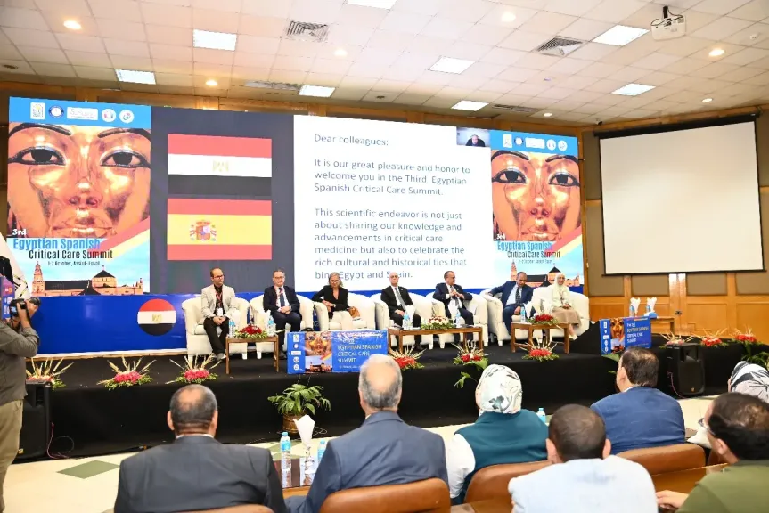 الدكتور المنشاوي يفتتح فعاليات القمة المصرية الإسبانية الثالثة لطب الحالات الحرجة بجامعة أسيوط