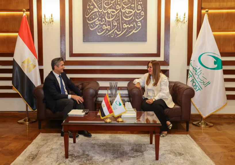 «رئيس البريد »تلتقي الرئيس الإقليمي لشركةفيزا لتعزيز التعاون في الخدمات المالية الرقمية