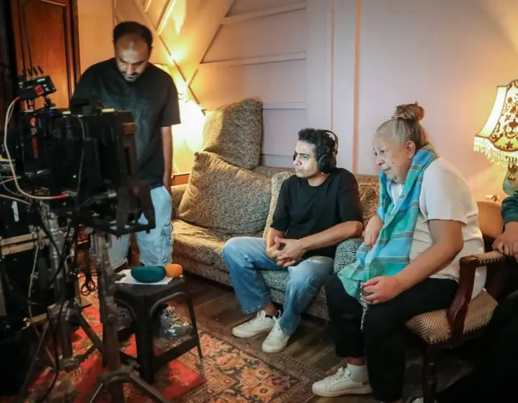 سمية الألفي تزور لوكيشن تصوير ”سفاح التجمع” ... والعرض بالسينمات قريبا