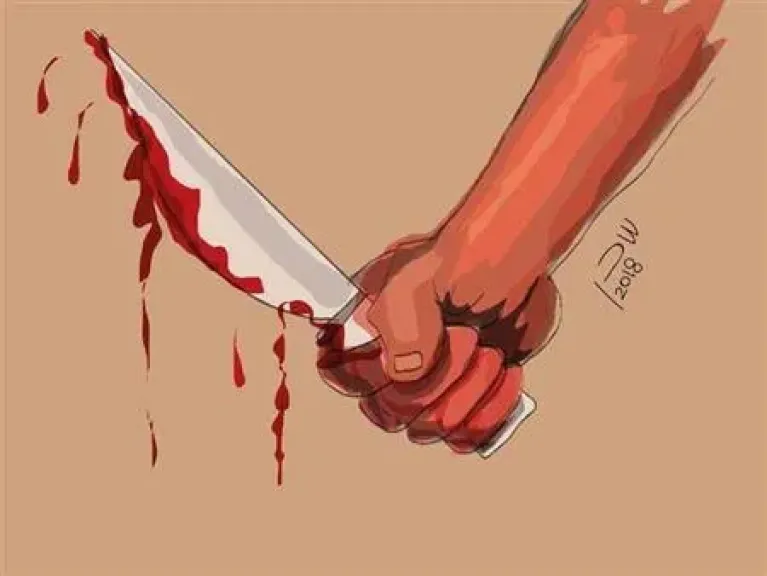 طعنات غادرة وذبح مروّع.. عاطل ينهي حياة والده المسن بطوخ
