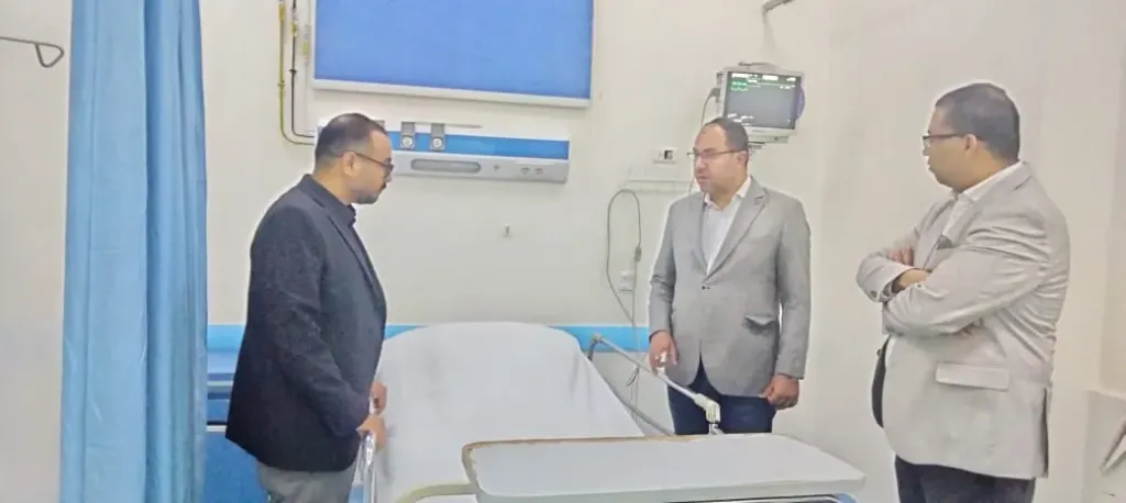 للتأكيد من جودة الخدمات.. ”شقوير” في جولة مفاجئة بمستشفى القبطي