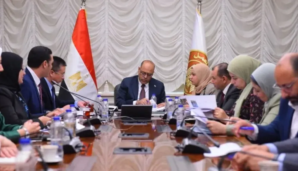 وزير العمل يبحث مع وفد «هواوي مصر» تطوير البنية التحتية لتكنولوجيا المعلومات