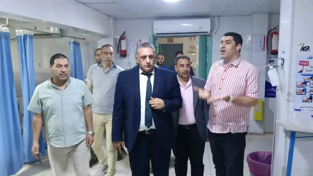 وكيل وزارة الصحة يتفقد مستشفى كفر الشيخ العام ويؤكد: صحة المواطن أولوية قصوى
