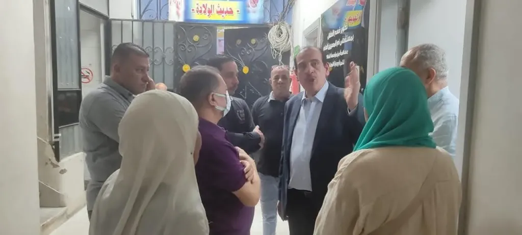 جانب من الزياره المفاجئه 