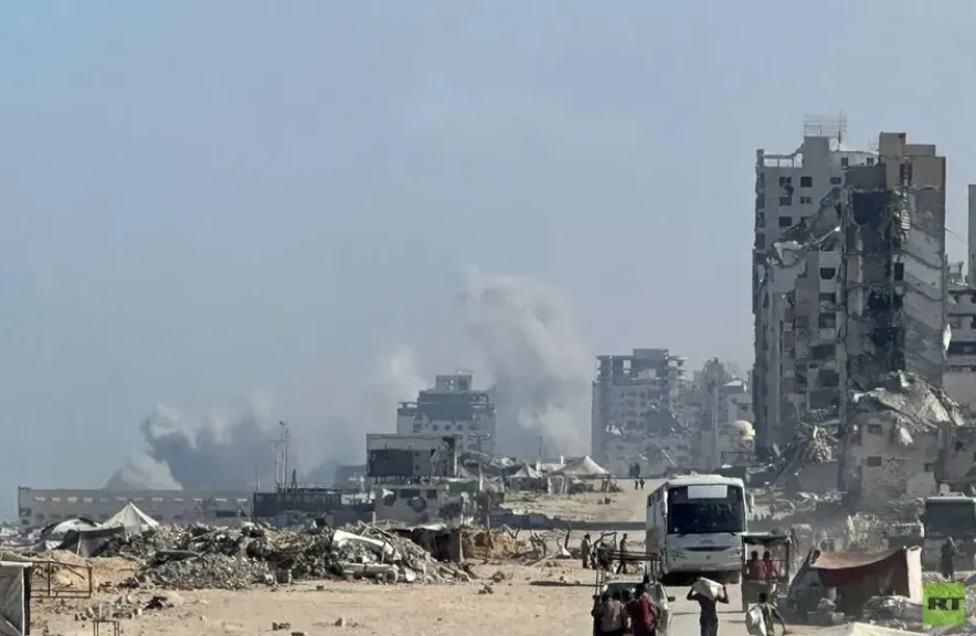 جانب من الابادة الجماعية في غزة