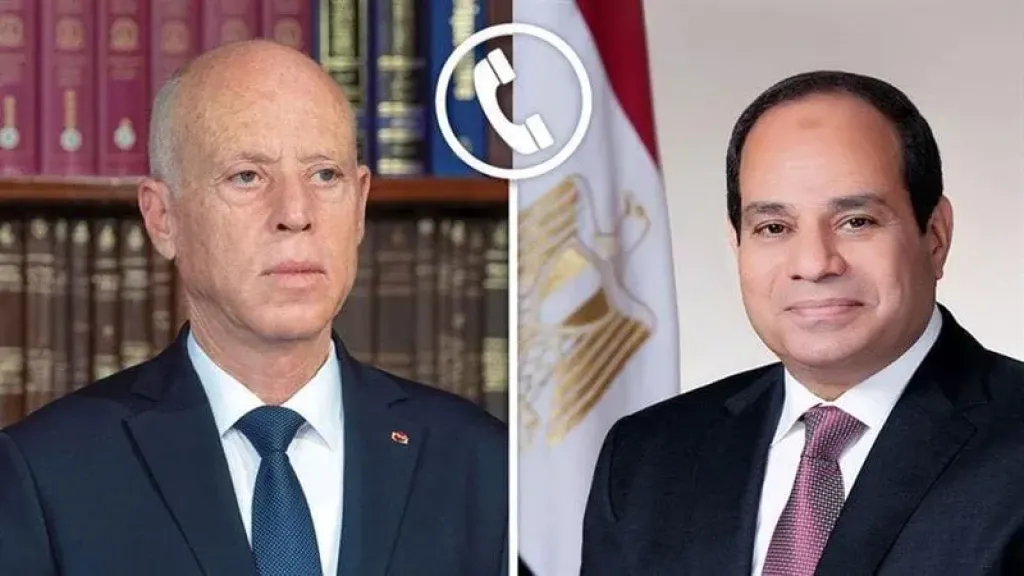 الرئيس السيسي يتلقى تهنئة من نظيره التونسي بذكرى نصر أكتوبر