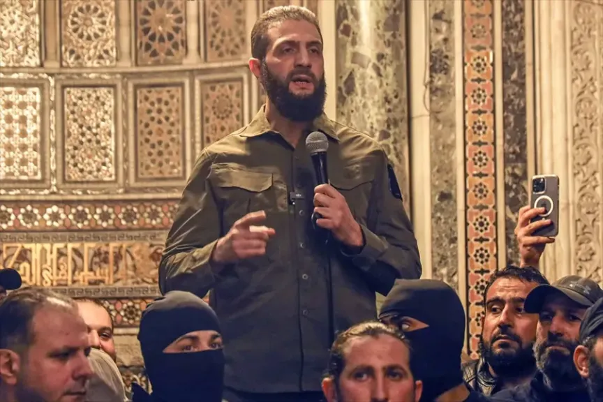 الرئيس السوري أحمد الشرع