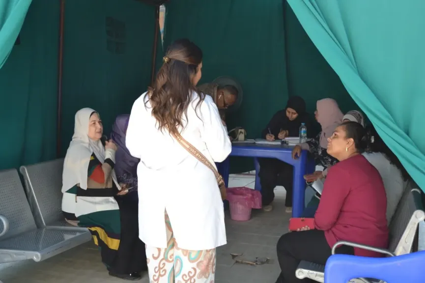 جامعة أسيوط تواصل فعاليات حملة الكشف المبكر عن سرطان الثدي بالمجان