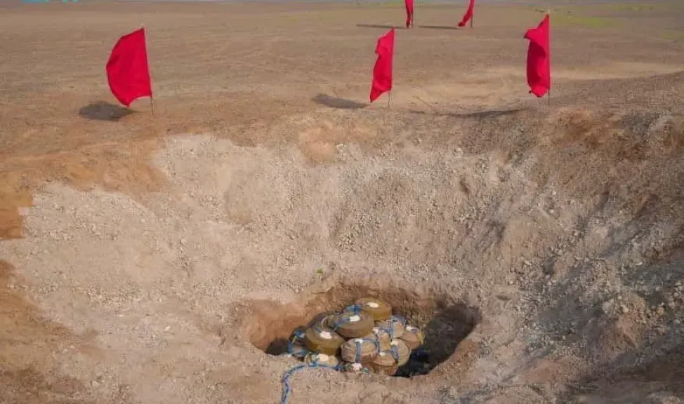 مشروع مركز الملك سلمان للإغاثة ”مسام” ينزع 1.319 لغمًا من الأراضي اليمنية خلال أسبوع