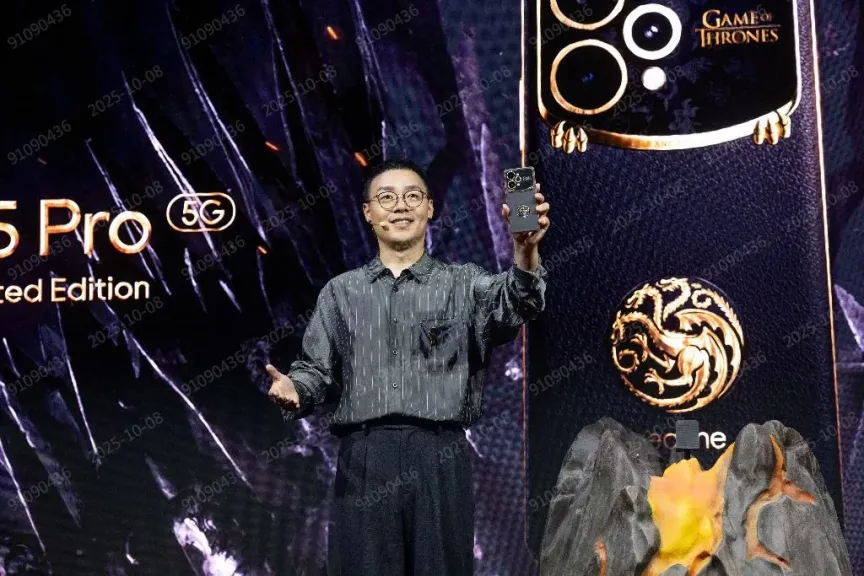 ريلمي تتعاون مع Game of Thrones للكشف عن إصدار جديد محدود من realme 15 Pro