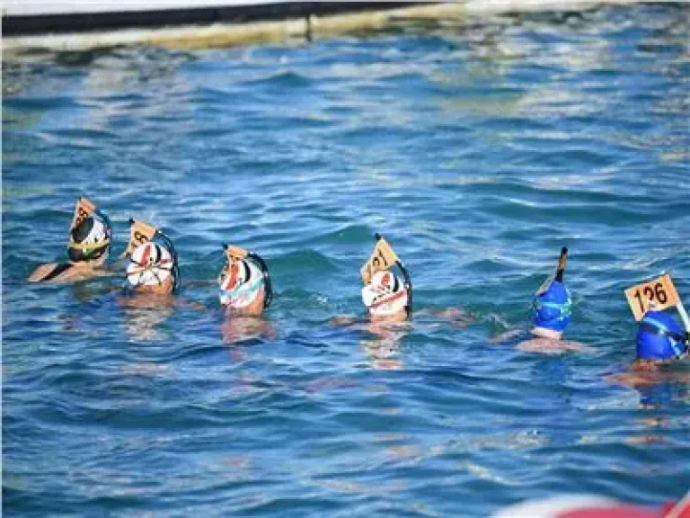 انطلاق منافسات بطولة العالم للسباحة بالزعانف في المياه المفتوحة بالعلمين