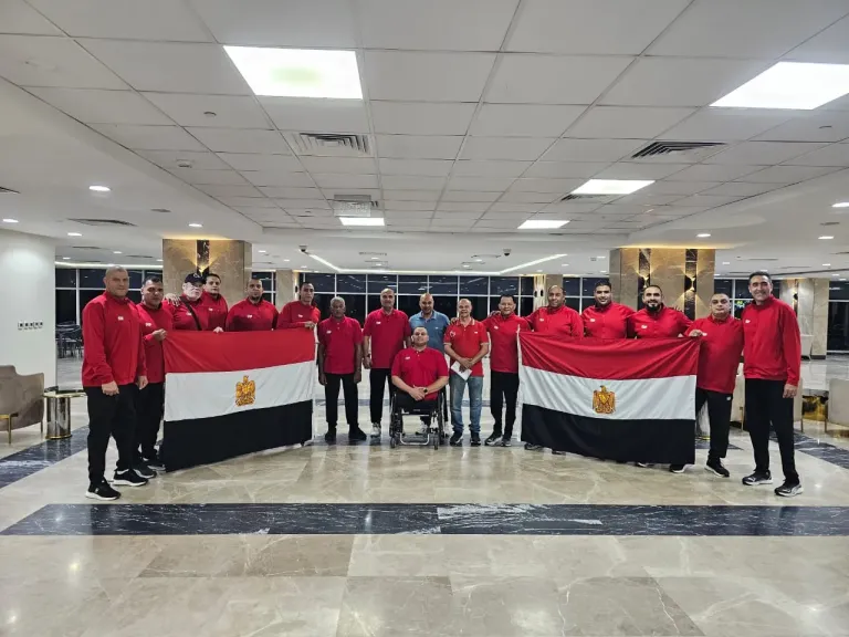منتخب مصر للكرة الطائرة البارالمبية يغادر إلى أمريكا للمشاركة في كأس العالم