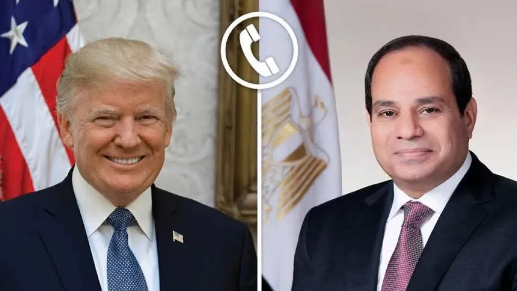 اتصال هاتفي بين الرئيس السيسي ونظيره الأمريكي..ماذا جاء به؟