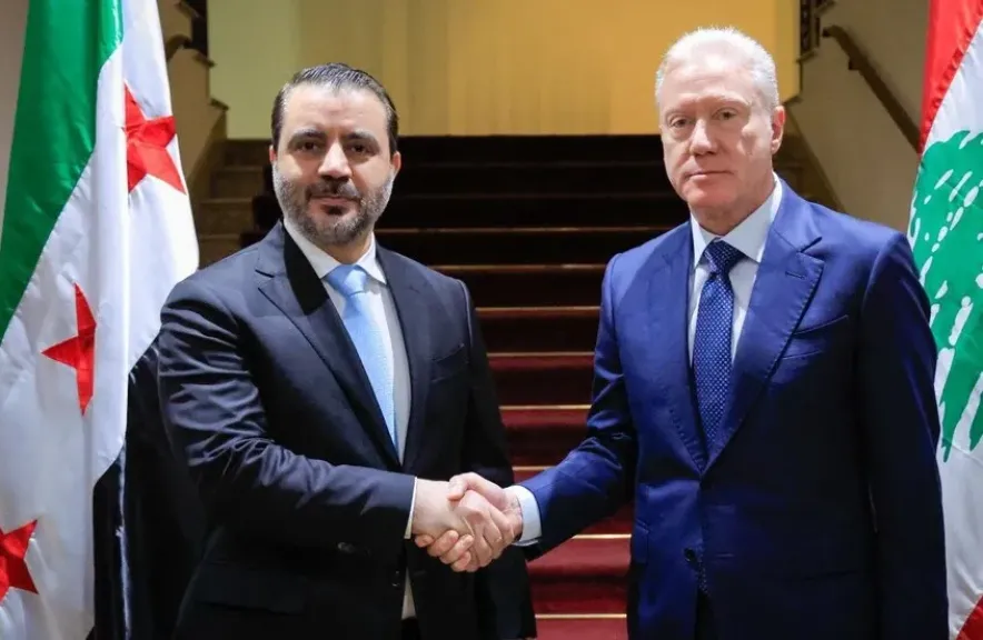 وزير خارجية لبنان يتعرض لموقف محرج خلال استقباله نظيره السوري