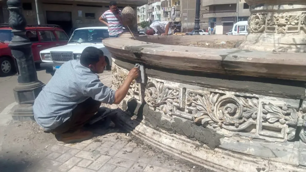 محافظ البحيرة: تطوير وتشجير وإنارة 3 ميادين   بمدينة دمنهور