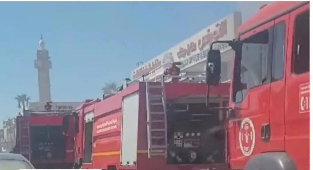 بسبب انفجار أسطوانة غاز.. نشوب حريق داخل مخبز آلي دون إصابات في قنا