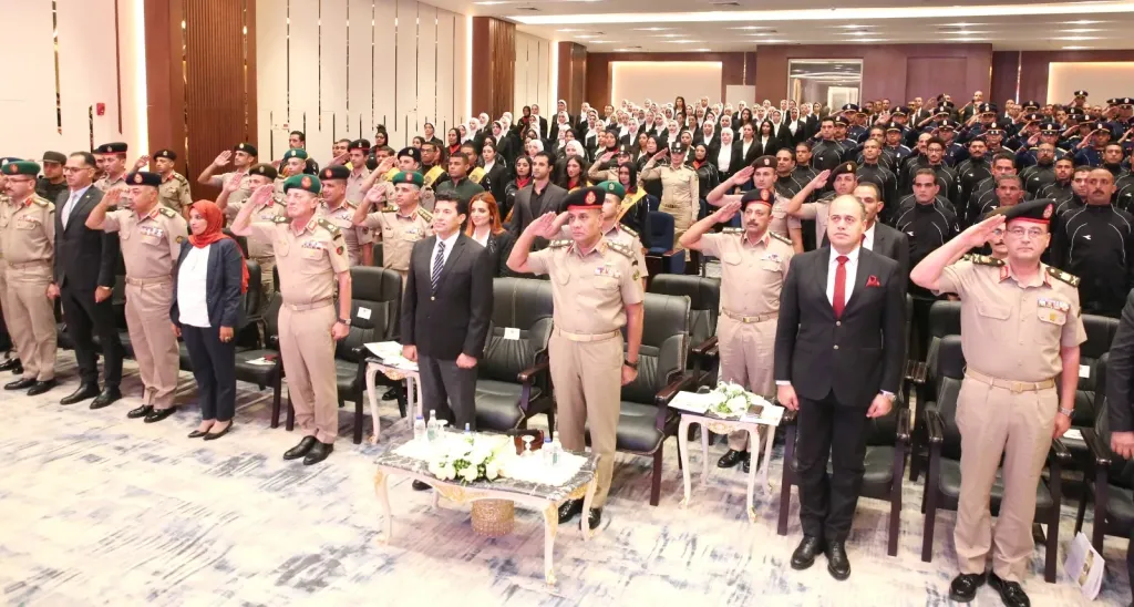 ختام الملتقى العلمي والفني لمدربي المشروع القومى للياقة البدنية بعد إتمام دورتهم التدريبية بالأكاديمية العسكرية المصرية