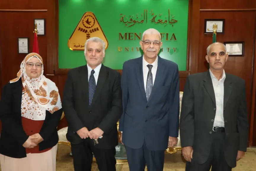 ” القاصد ” يراس لجنة إختيار  عميد كلية الحاسبات والمعلومات بجامعة المنوفية