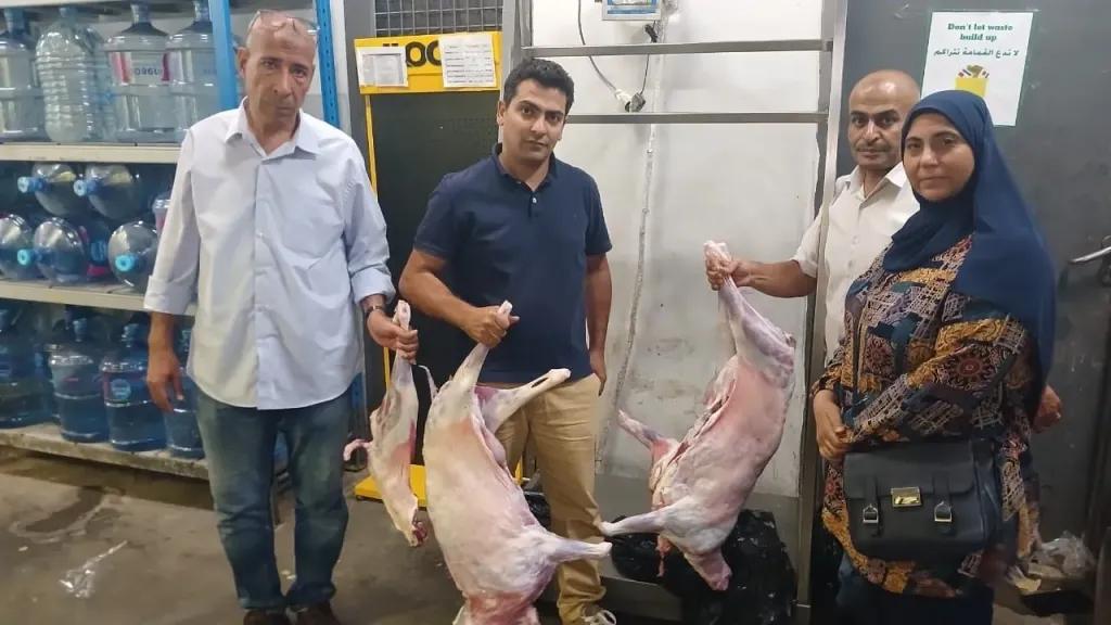 ضبط لحوم ودواجن فاسدة في حملات بيطرية مكثفة بالمنوفية