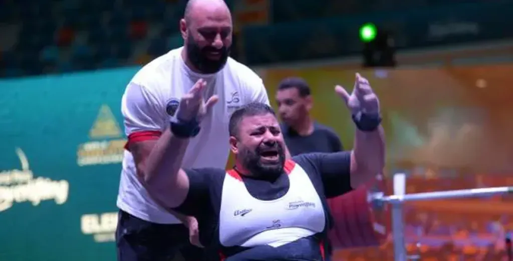 هاني عبد الهادي يحرز فضية بطولة العالم لرفع الأثقال البارالمبية