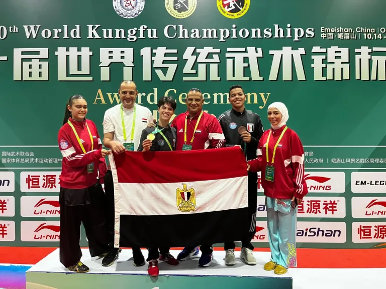 مصر تحصد 10 ميداليات باليوم الأول من بطولة العالم للأساليب التقليدية بالصين